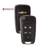 2014 - 2015 Chevrolet Flip Key Fob 5B - EXPORT - 433 MHz