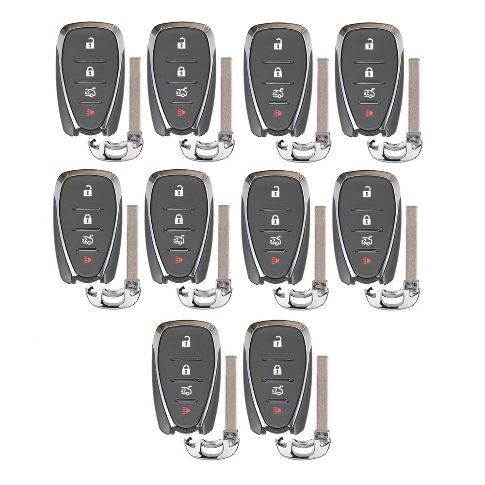 2016 - 2020 Chevrolet Smart Key 4B Fob FCC# HYQ4EA (10 Pack)