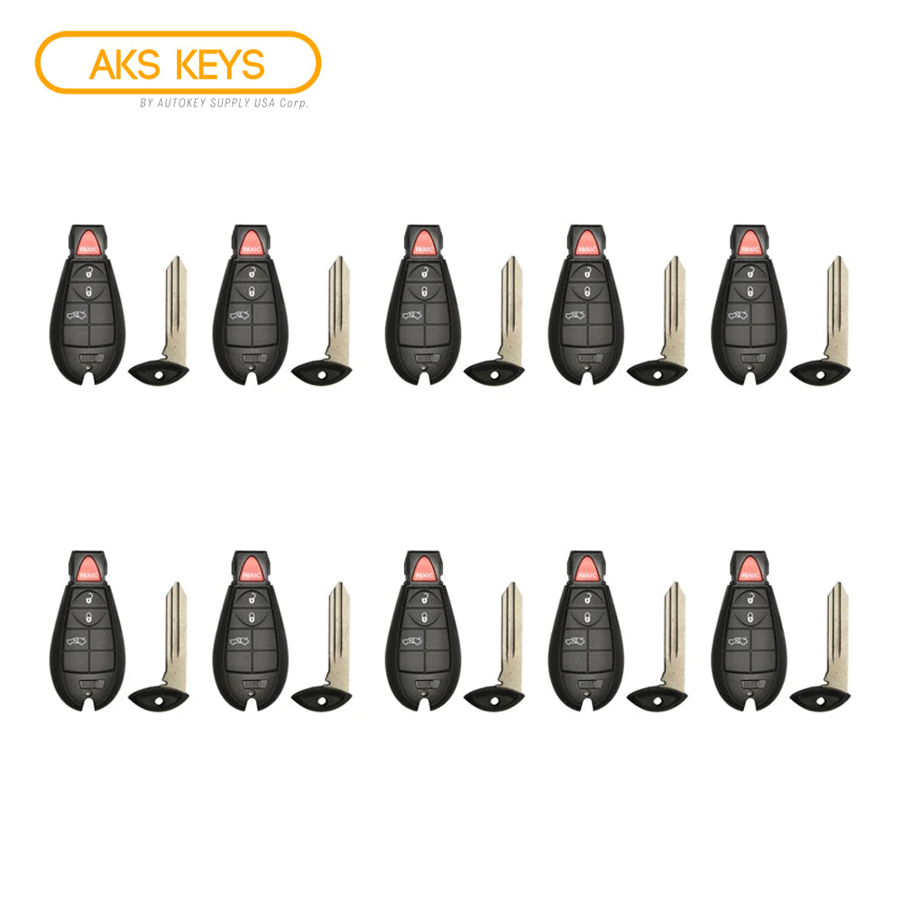 2008 - 2010 Chrysler 300 Fobik Key 4B FCC# IYZ-C01C (10 Pack)