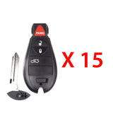 2008 - 2010 Chrysler 300 Fobik Key 4B FCC# IYZ-C01C (15 Pack)