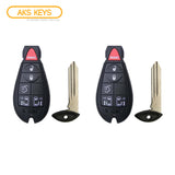 2008 - 2016 Chrysler Town & Country Fobik Key 6B FCC # IYZ-C01C (2 Pack)