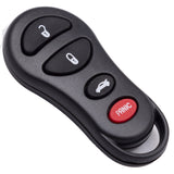 2001 - 2010 Chrysler Dodge Jeep Keyless Entry 4B Fob FCC# GQ43VT17T