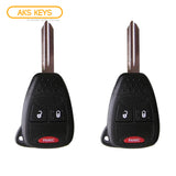 2006 - 2010 Chrysler Key Fob 3B FCC# OHT692427AA (2 Pack)