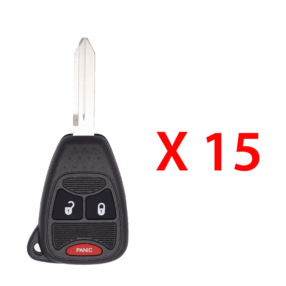 2006 - 2010 Chrysler Key Fob 3B FCC# OHT692427AA (15 Pack)