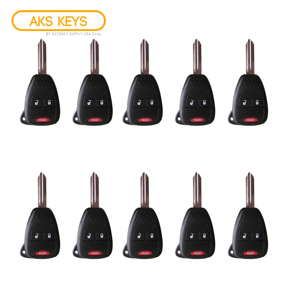 2004 - 2007 Chrysler Dodge Remote Key 3B  FCC# M3N5WY72XX (10 Pack)