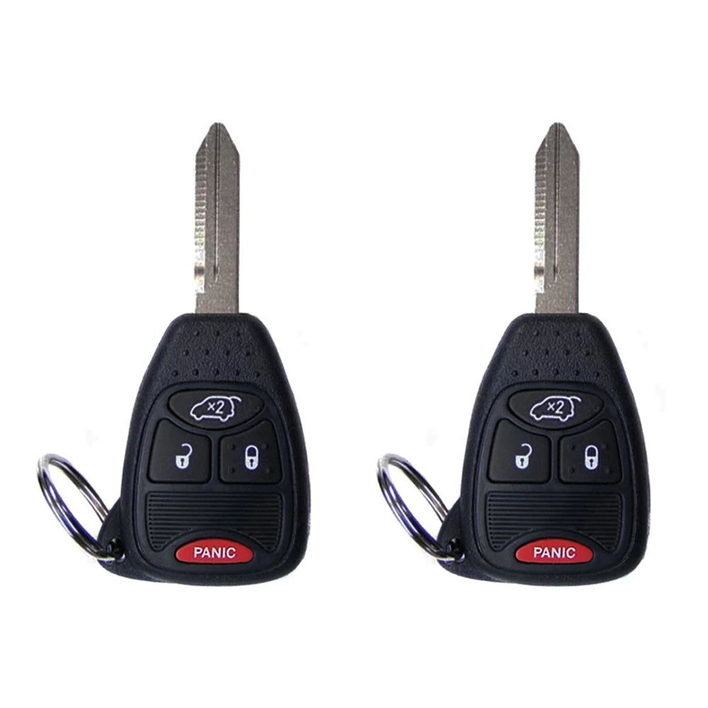 2005 - 2014 Chrysler Key Fob 4B FCC# OHT692427AA (2 Pack)