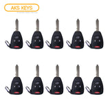 2005 - 2014 Chrysler Key Fob 4B FCC# OHT692427AA (10 Pack)