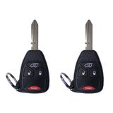 2004 - 2008 Chrysler Jeep Key Fob 4B FCC# M3N5WY72XX (2 Pack)