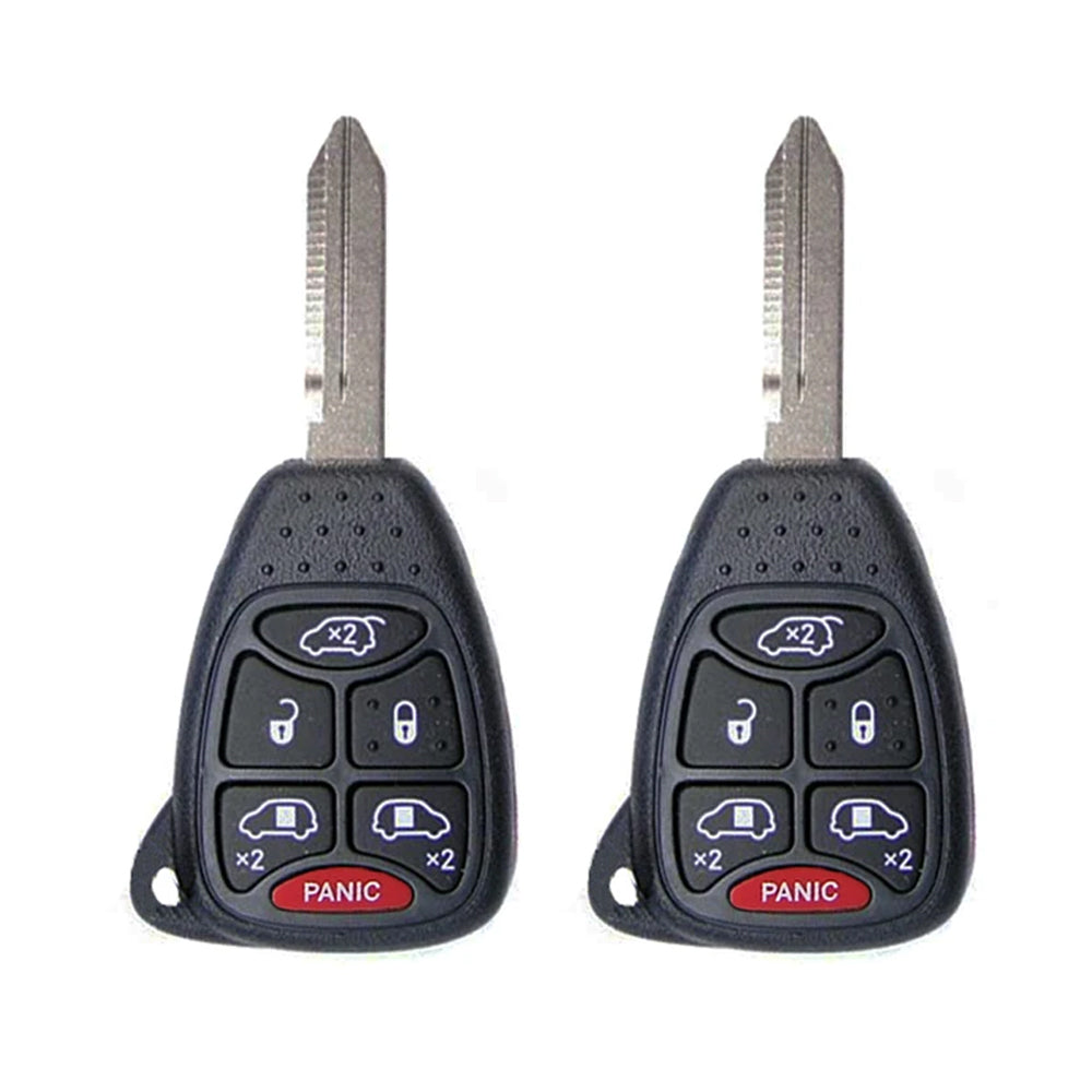 2004 - 2007 Chrysler Dodge Key Fob 6B FCC# M3N5WY72XX (2 Pack)