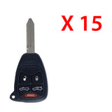 2007 - 2014 Chrysler Remote Key 5B FCC# OHT692427AA (15 Pack)