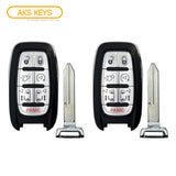 2017 - 2024 Chrysler Pacifica Voyager Smart Key 7B Fob FCC# M3N-97395900 (2 Pack)