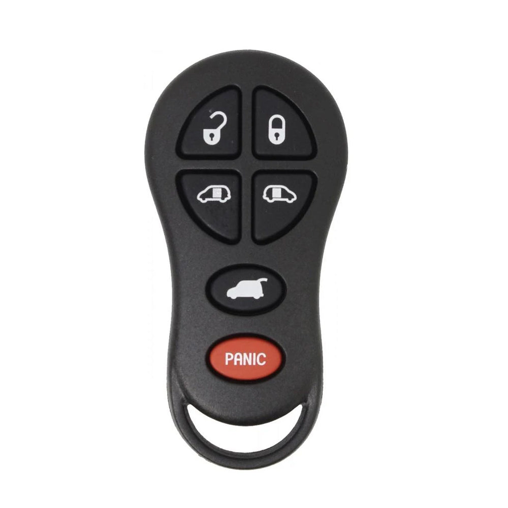 2001 - 2004 Chrysler Dodge Keyless Entry 6B Fob FCC# GQ43VT18T