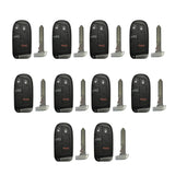 2015 - 2017 Chrysler 200 Smart Key 4B FCC# M3M-40821302 (10 Pack)