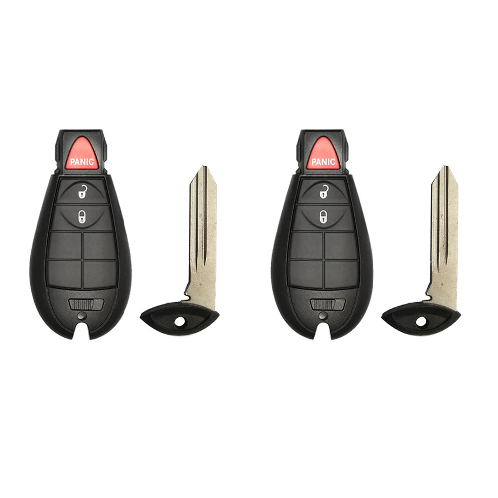 2008 - 2020 Dodge Fobik Key 3B FCC# IYZ-C01C - Aftermarket (2 Pack)