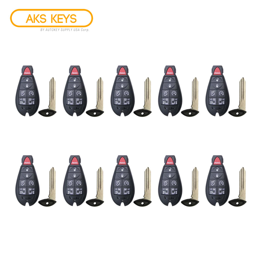 2009 - 2014 Volkswagen Routan Fobik Key 7B FCC# IYZ-C01C / M3N5WY783X (10 Pack)