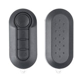 Remote Flip Key Fob Compatible with Fiat 500 2012 2013 2014 2015 2016 4B FCC# LTQFI2AM433TX