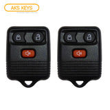 1998 - 2013 Ford Lincoln Mazda Mercury Remote Control 3B FCC# CWTWB1U345/ CWTWB1U331 (2 Pack)