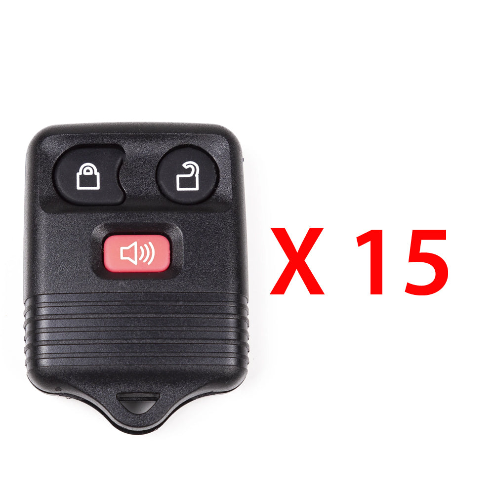 1998 - 2013 Ford Lincoln Mazda Mercury Remote Control 3B FCC# CWTWB1U345/ CWTWB1U331 (15 Pack)