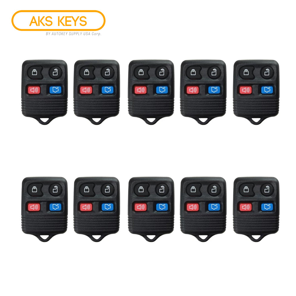 2003 - 2019 Ford Remote 4B FCC# CWTWB1U331 / CWTWB1U345 (10 Pack)