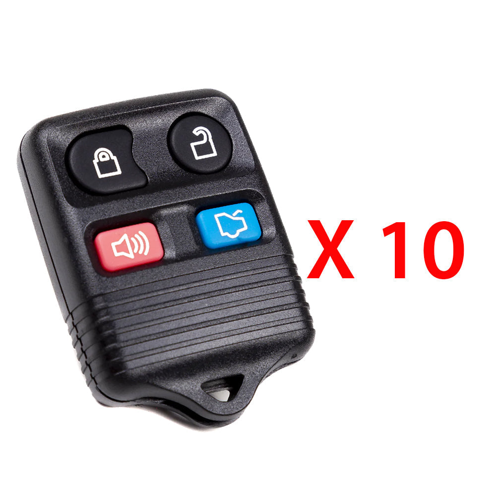 2003 - 2019 Ford Remote 4B FCC# CWTWB1U331 / CWTWB1U345 (10 Pack)