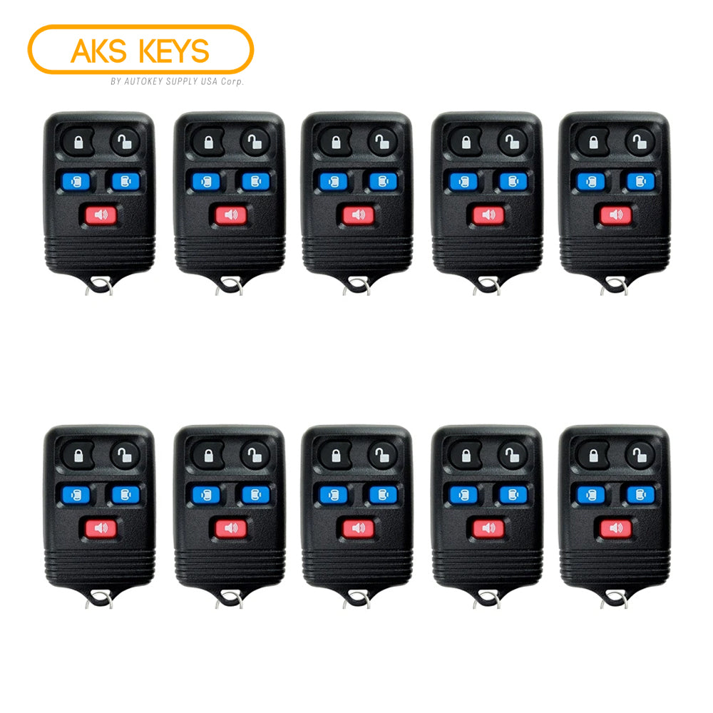 1998 - 2008 Ford Remote Control 5B FCC# CWTWB1U551 (10 Pack)