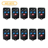 1998 - 2008 Ford Remote Control 5B FCC# CWTWB1U551 (10 Pack)