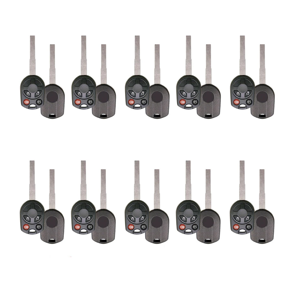 2012 - 2019 Ford Remote Key 4B FCC# OUCD6000022 / HU101 (10 Pack)