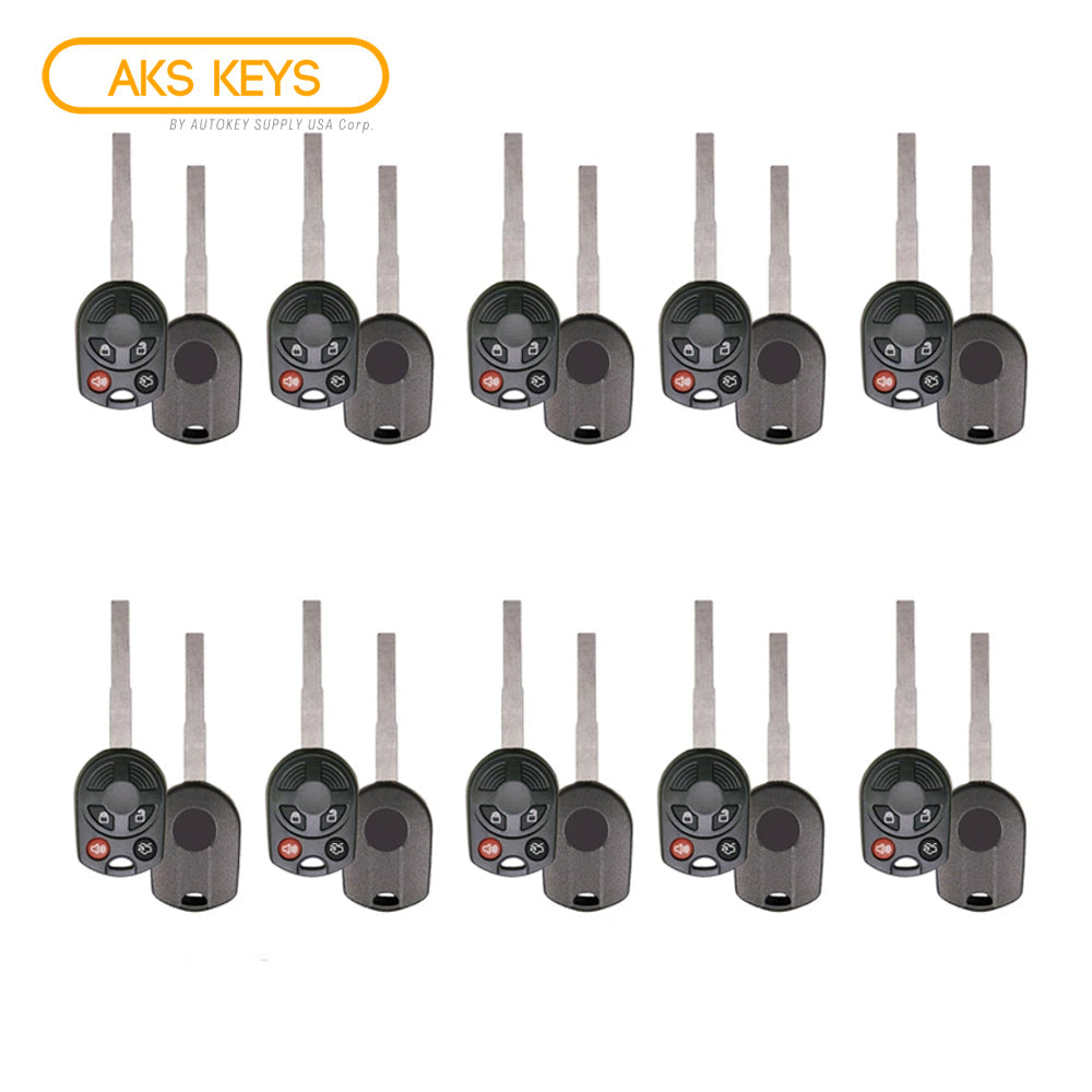 2012 - 2019 Ford Remote Key 4B FCC# OUCD6000022 / HU101 (10 Pack)