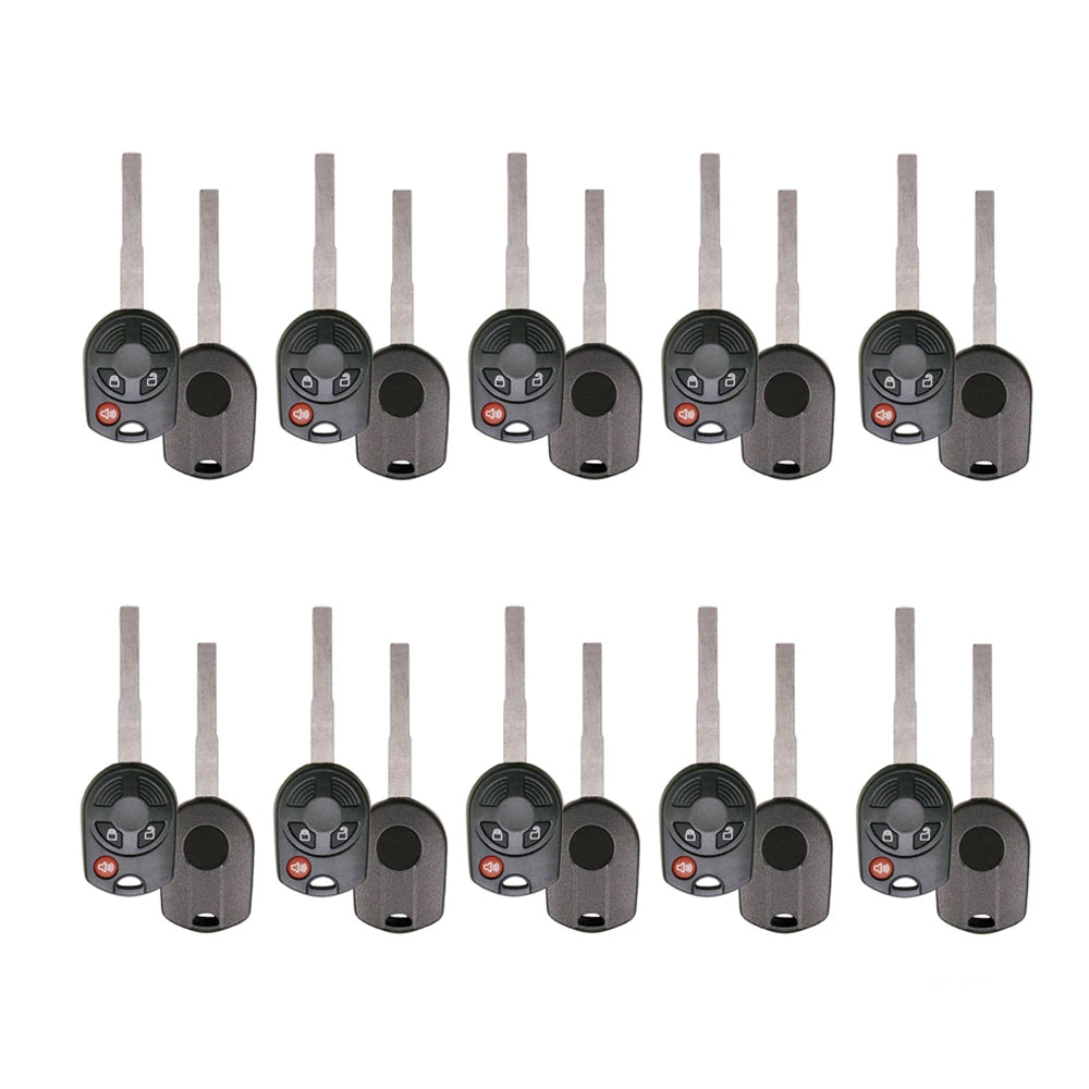 2013 - 2019 Ford Remote Key - 3B FCC# OUCD6000022 (HU101) (10 Pack)