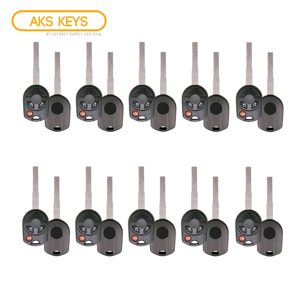 2013 - 2019 Ford Remote Key - 3B FCC# OUCD6000022 (HU101) (10 Pack)