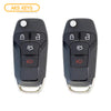 2013 - 2016 Ford Fusion Remote Flip Key 4B FCC# N5F-A08TAA (2 Pack)