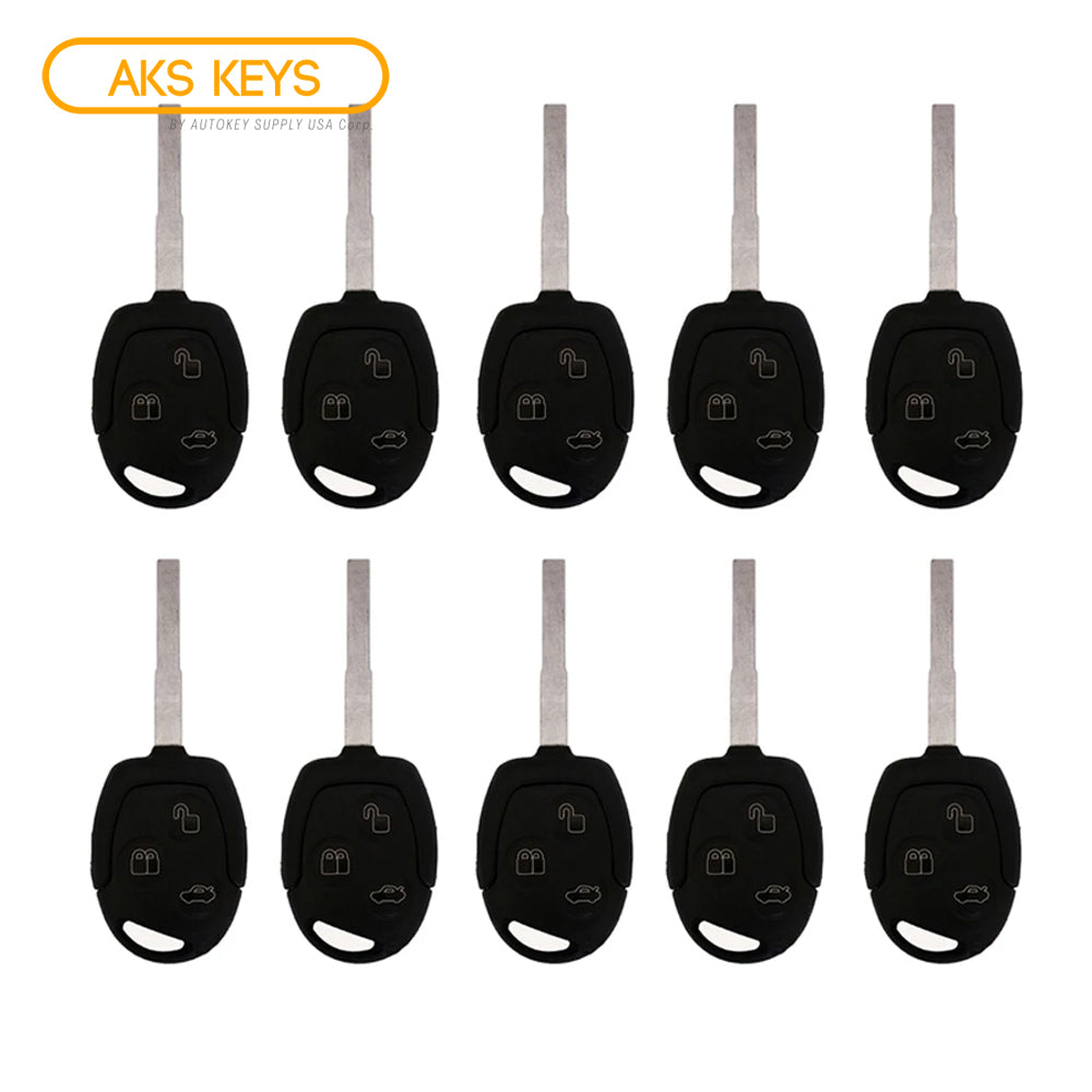 2011 - 2018 Ford Fiesta Remote Key  3B FCC# KR55WK47899 (10 Pack)