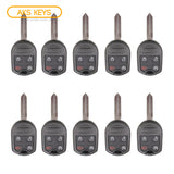 2011 - 2019 Ford  Remote Control Key w/ Remote Start 4B FCC# CWTWB1U793 (10 Pack)