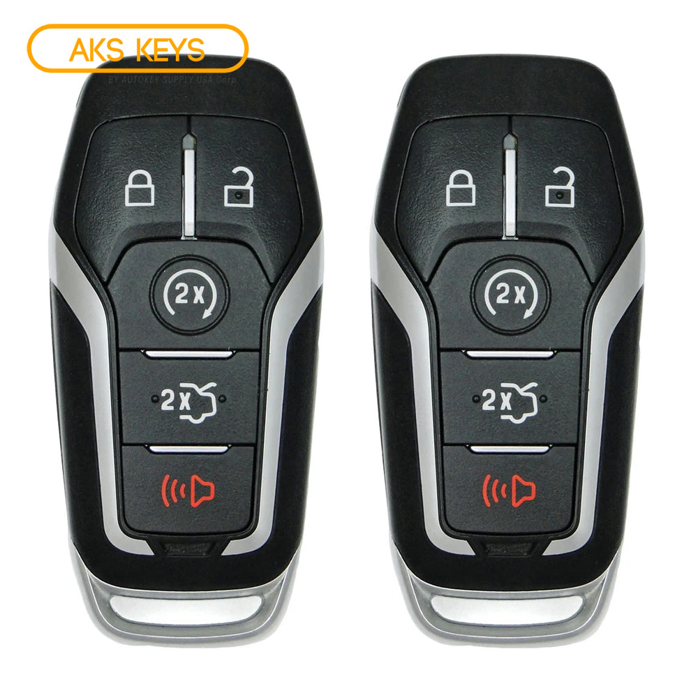 2013 - 2017 Ford Smart Key 5B FCC# M3N-A2C31243300 (2 Pack)