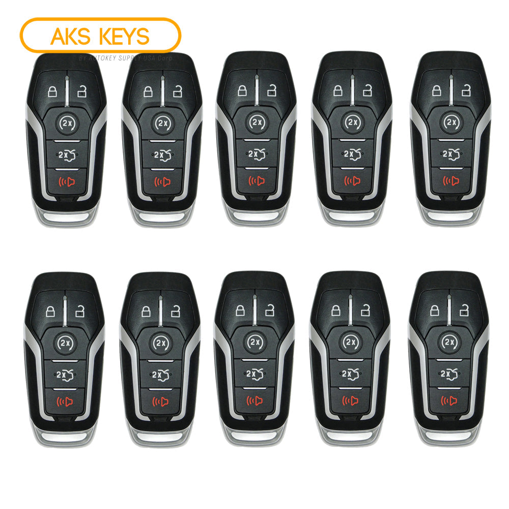 2013 - 2017 Ford Smart Key 5B FCC# M3N-A2C31243300 (10 Pack)