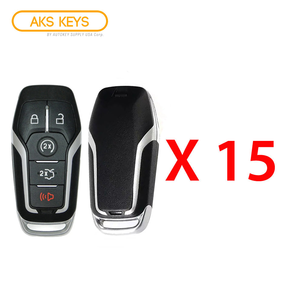 2013 - 2017 Ford Smart Key 5B FCC# M3N-A2C31243300 (15 Pack)