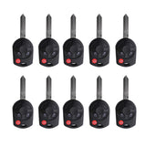 2007 - 2010 Ford Remote Head Key Transmitter Blade 3B FCC# OUCD6000022 - 315 MHz (10 Pack)