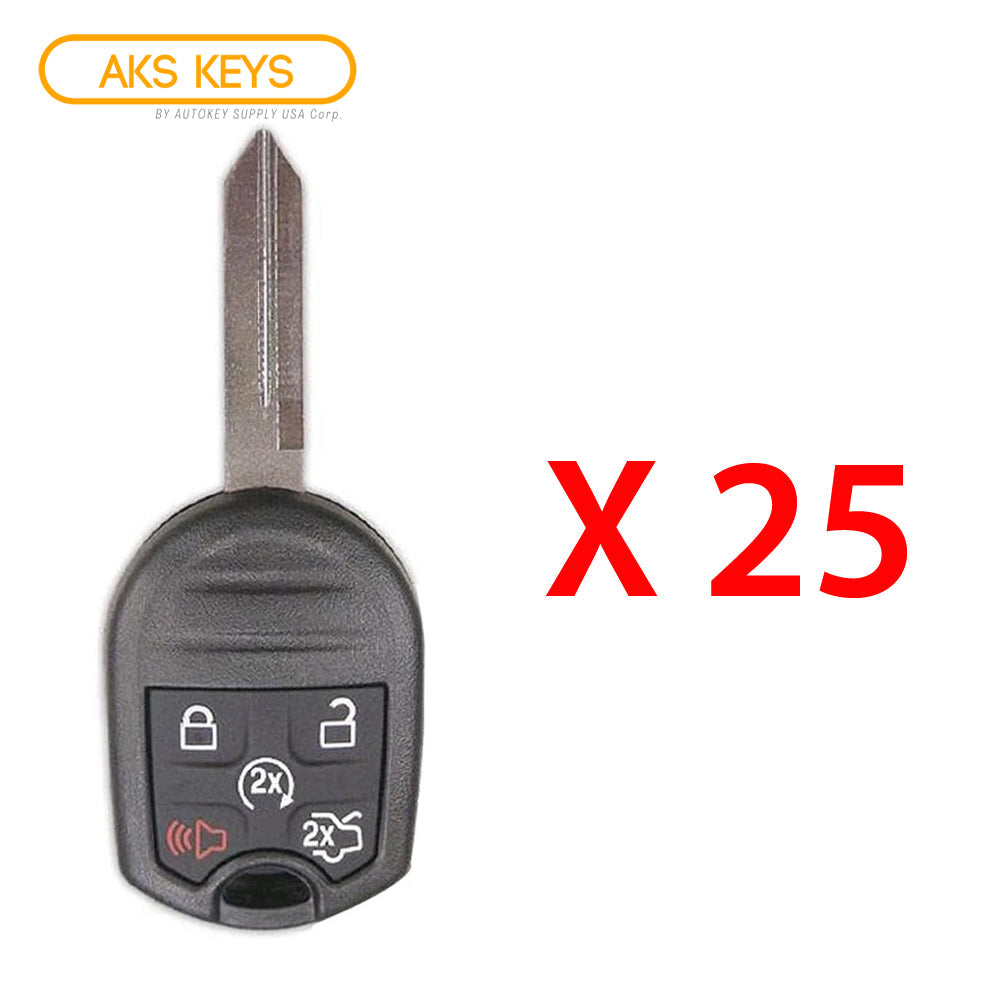 2009 - 2019 Ford Remote Head Key 5B FCC# CWTWB1U793 (25 Pack)