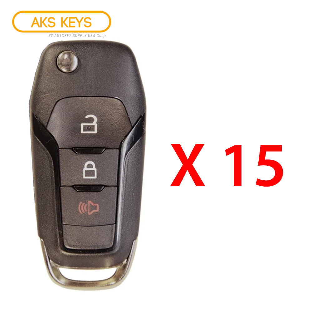 2015 - 2019 Ford Flip Key 3B FCC# N5F-A08TAA / 5923667 (15 Pack)