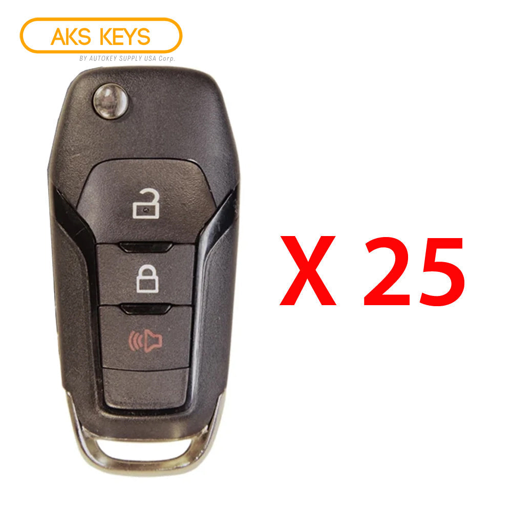 2015 - 2019 Ford Flip Key 3B FCC# N5F-A08TAA / 5923667 (25 Pack)