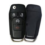 2024 Ford F-550 Flip Key Fob 4B W/ Remote Start FCC# N5F-A08TBLP