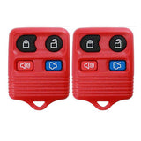 1996 - 2013 Ford Remote Control 4B (Red) FCC# CWTWB1U331 / CWTWB1U345 (2 Pack)