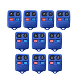 1996 - 2013 Ford Remote Control 4B (Blue) FCC# CWTWB1U331 / CWTWB1U345 (10 Pack)