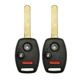 2007 - 2014 HondaÂ  Remote Head Key  3BÂ FCC# MLBHLIK-1T (2 Pack)