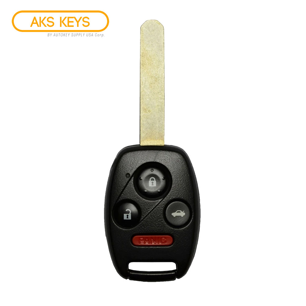 2009 Honda Accord 2 Drs. Key Fob 4 Buttons FCC # MLBHLIK-1T