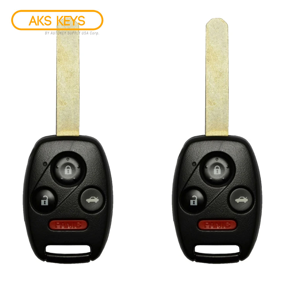 2008 - 2012 Honda Accord 2 Drs. Remote Head Key 4B FCC# MLBHLIK-1T (2 Pack)