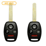 2008 - 2012 Honda Accord 2 Drs. Remote Head Key 4B FCC# MLBHLIK-1T (2 Pack)