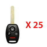 2008 - 2012 Honda Accord 2 Drs. Remote Head Key 4B FCC# MLBHLIK-1T (25 Pack)