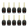 2008 - 2014 Honda Accord (4Drs) Remote Head Key FCC# KR55WK49308 (10 Pack)