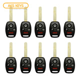 2008 - 2014 Honda Accord (4Drs) Remote Head Key FCC# KR55WK49308 (10 Pack)